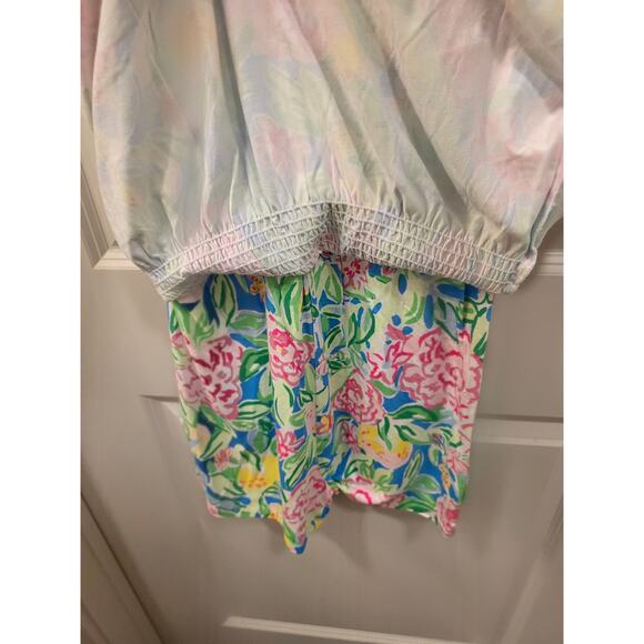 Lilly Pulitzer Shirelle skirted romper grove garden - Picture 5 of 9